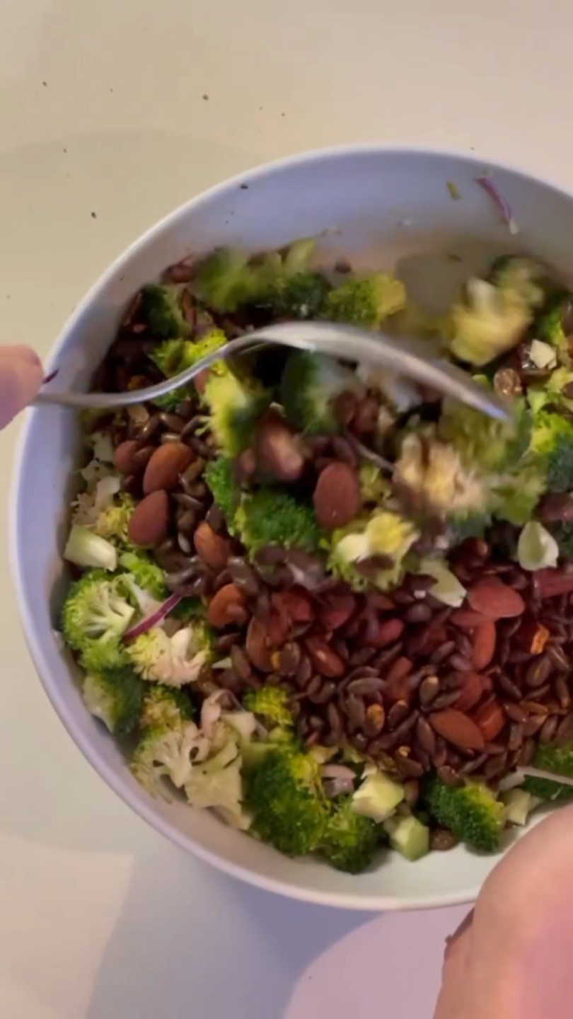 Broccoli Salad, from the reel