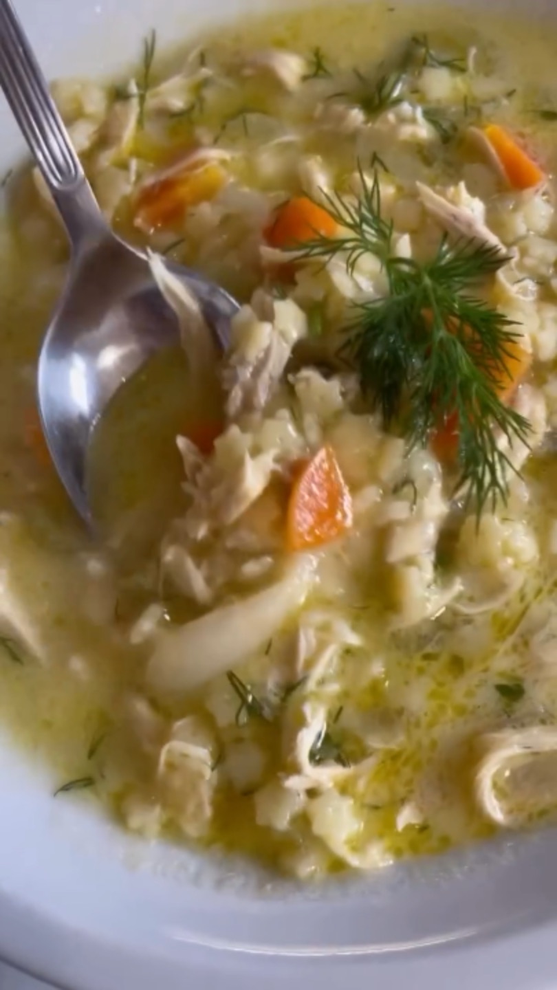 Lemon Chicken Soup, from the reel